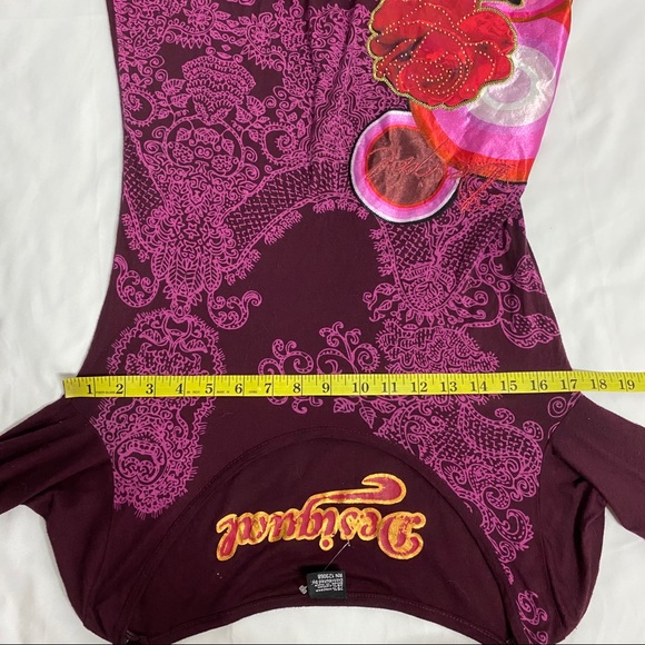 Desigual Long Sleeve Tunic Shirt Dress - Picture 7 of 11